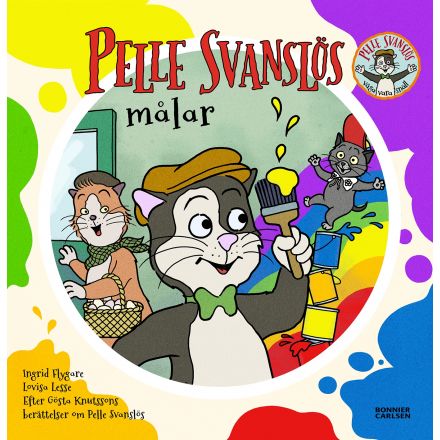 Pelle Svanslös målar