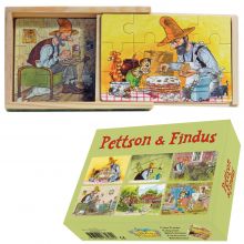 Pussla med Pettson & Findus