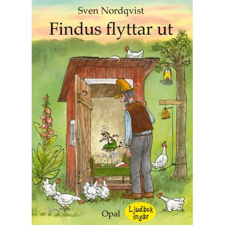 Findus flyttar ut  (med ljudbok)