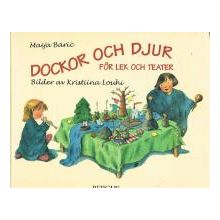Dockor och djur för lek och teater