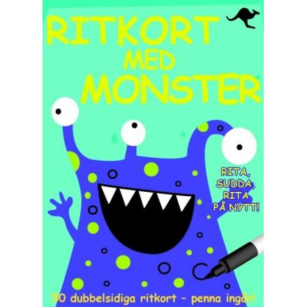 Ritkort med monster