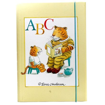 Mapp med alla Lilla t alfabetsbilder