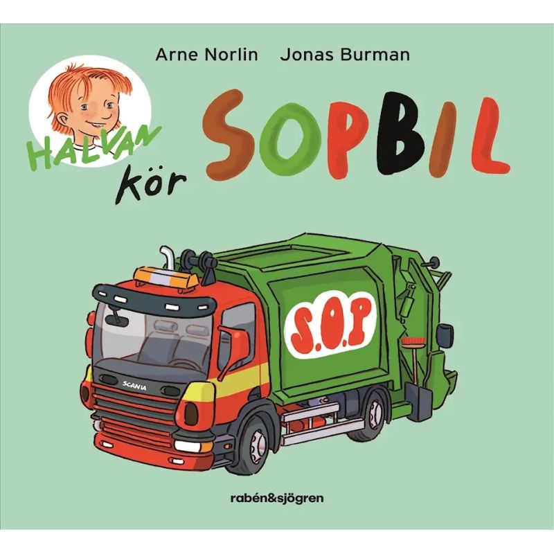 Halvan kör sopbil Halvan kör sopbil