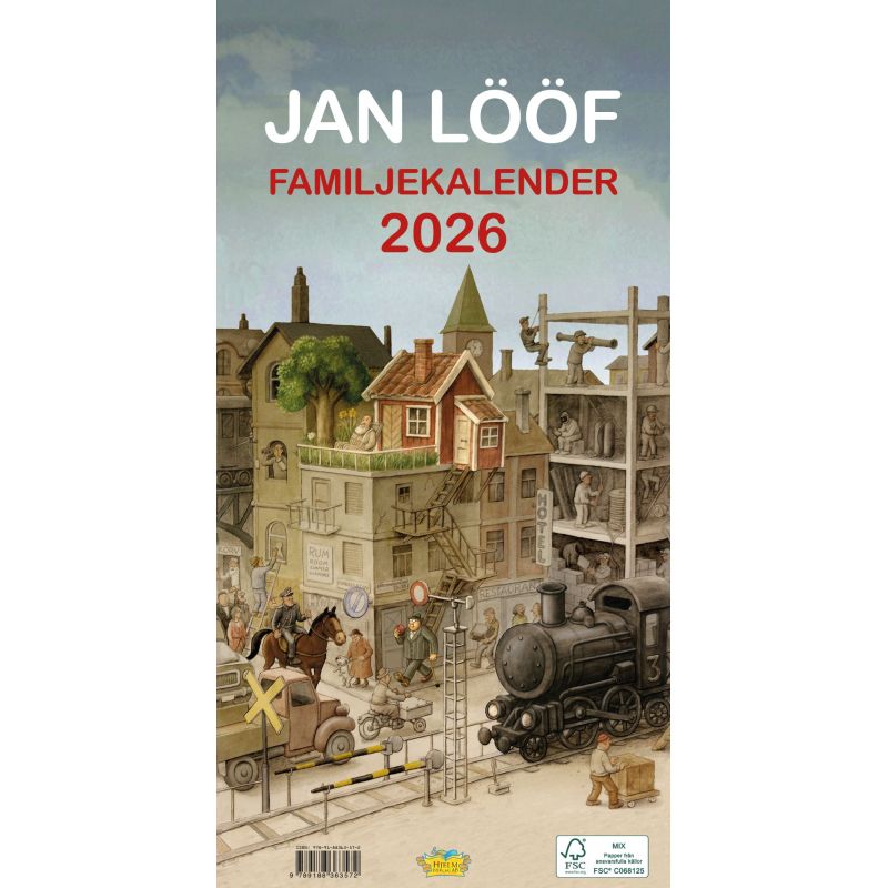Jan Lööf Familjekalender 2026
