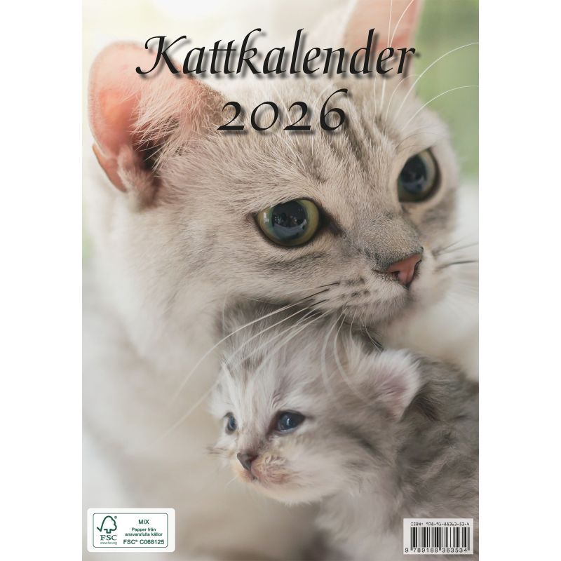 Kattkalender 2026