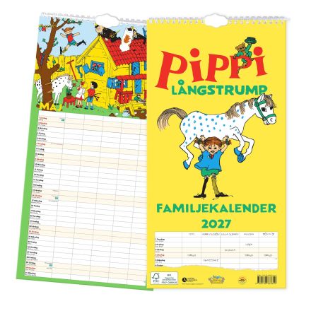 Pippi Långstrump familjekalender 2027