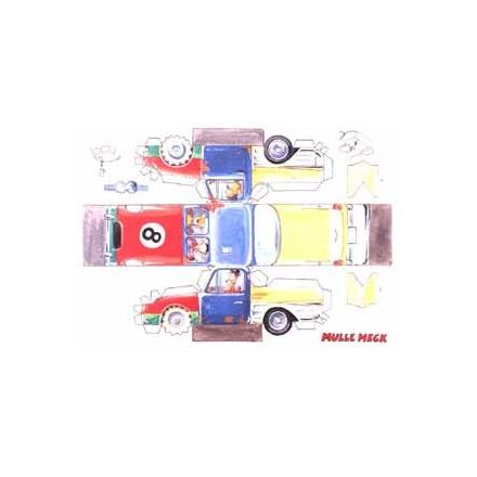 Mulle Meck bil klippark A4