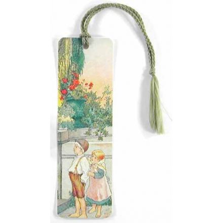 Fattiga barn bokmärke