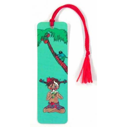 Pippi i söderhavet bokmärke