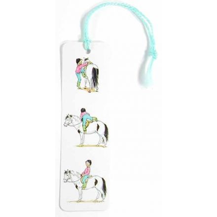 Amanda på häst bokmärke