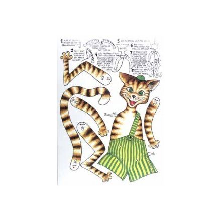 Findus spratteldocka på tyska A4