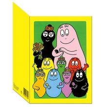 Barbapapa dubbelt kort med kuvert