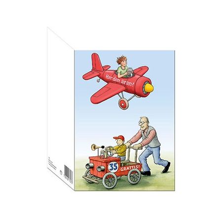 Ha den äran! Dubbelt kort med kuvert