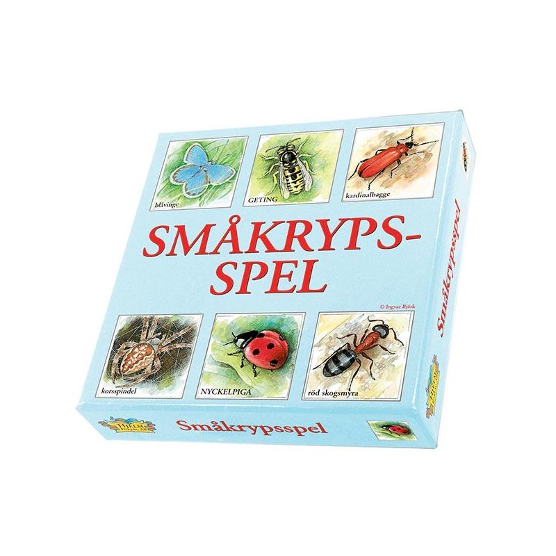 Småkrypsspel memo