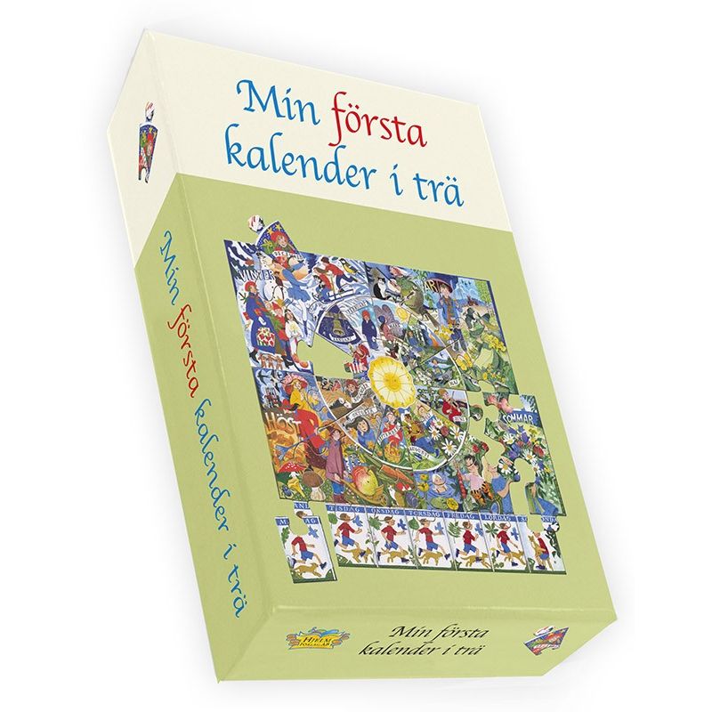 Min första kalender i trä pussel