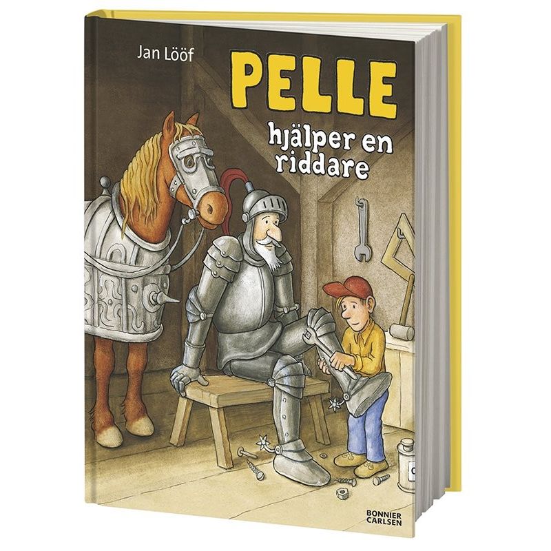 Pelle hjälper en riddare