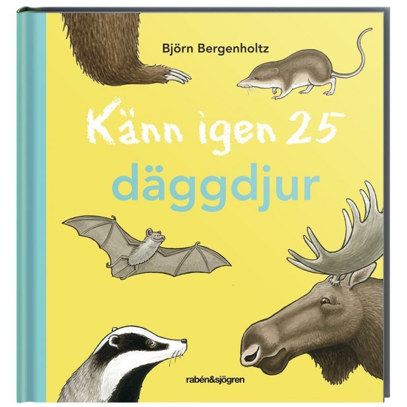 Känn igen 25 däggdjur