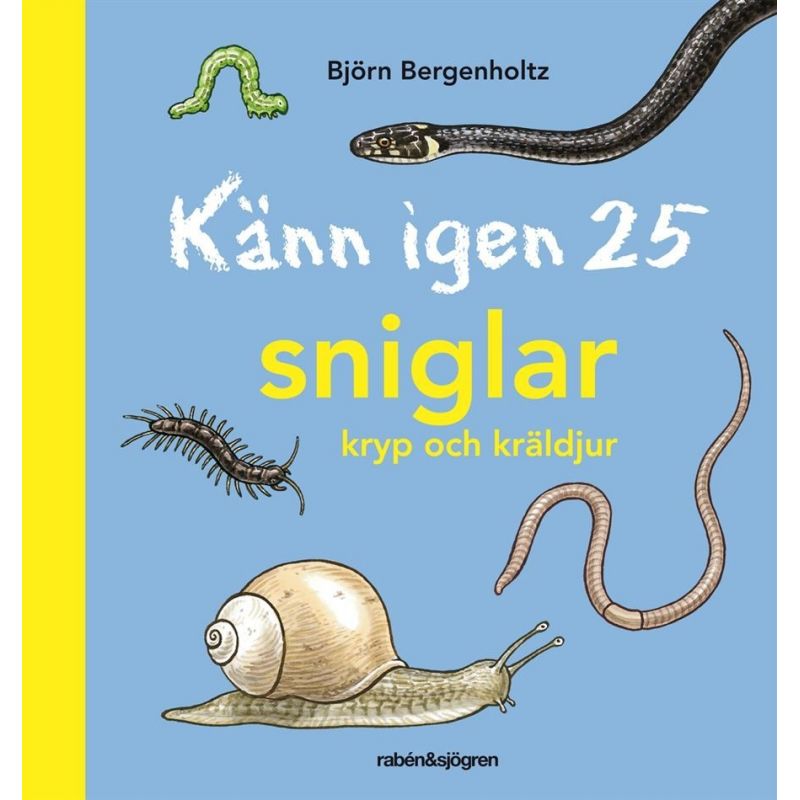 Känn igen 25 sniglar kryp och kräldjur