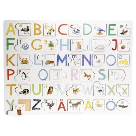 Ellens ABC träpussel