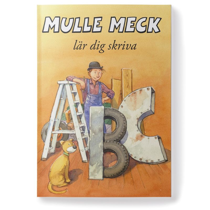 Mulle Meck lär dig skriva ABC Mulle Meck lär dig skriva ABC