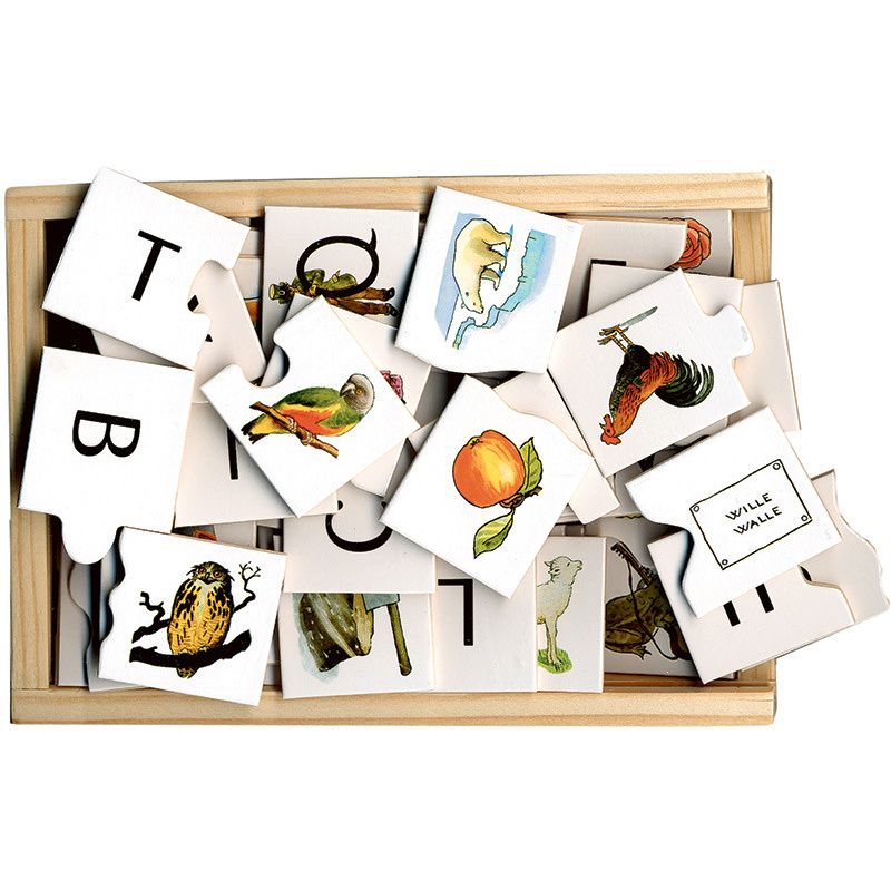 Elsa Beskow lådpussel ABC Elsa Beskow lådpussel ABC