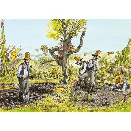 Pettson och Findus Kackel i grönsakslandet affisch