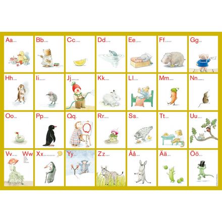 ABC sa lilla t - affisch