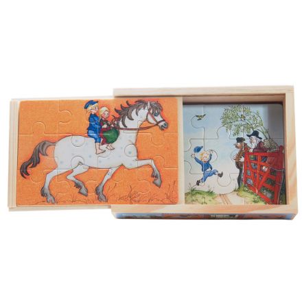 Emil i Lönneberga 4st pussel i trä