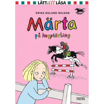 Märta på hopptävling