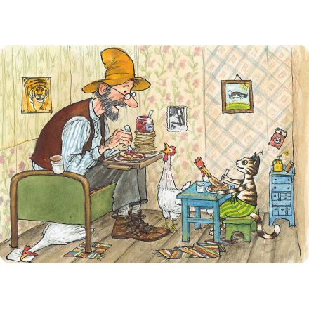 Findus flyttar ut underlägg