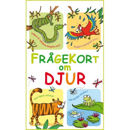 Frågekort om djur