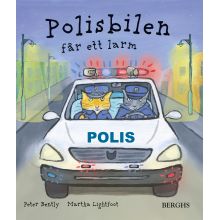 Polisbilen får ett larm