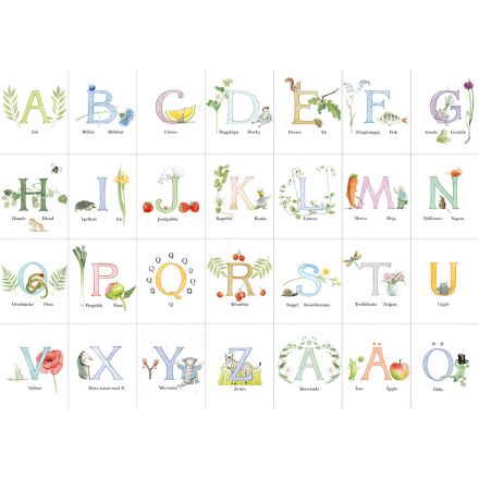 Majas ABC underlägg